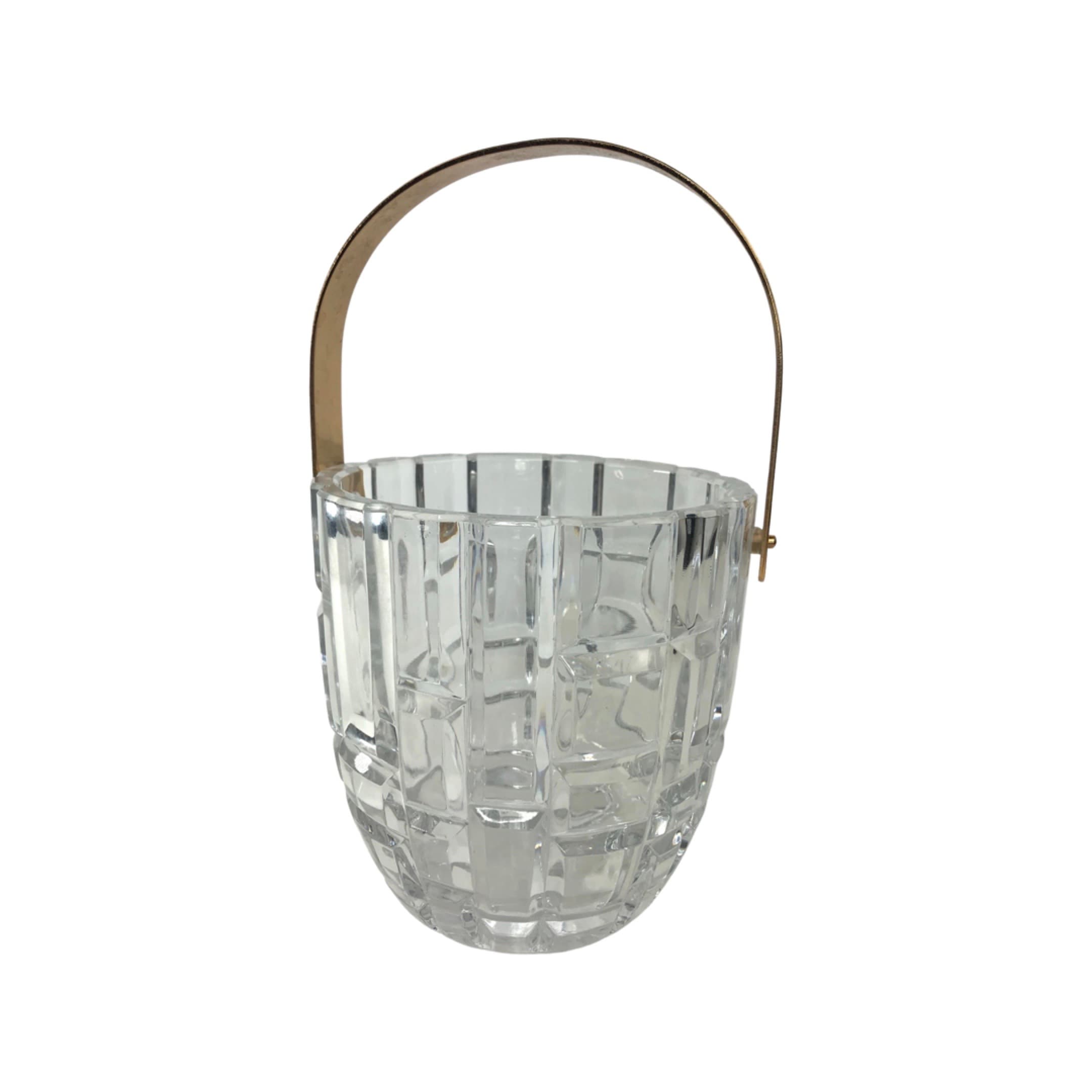 Vintage Crystal Ice Bucket