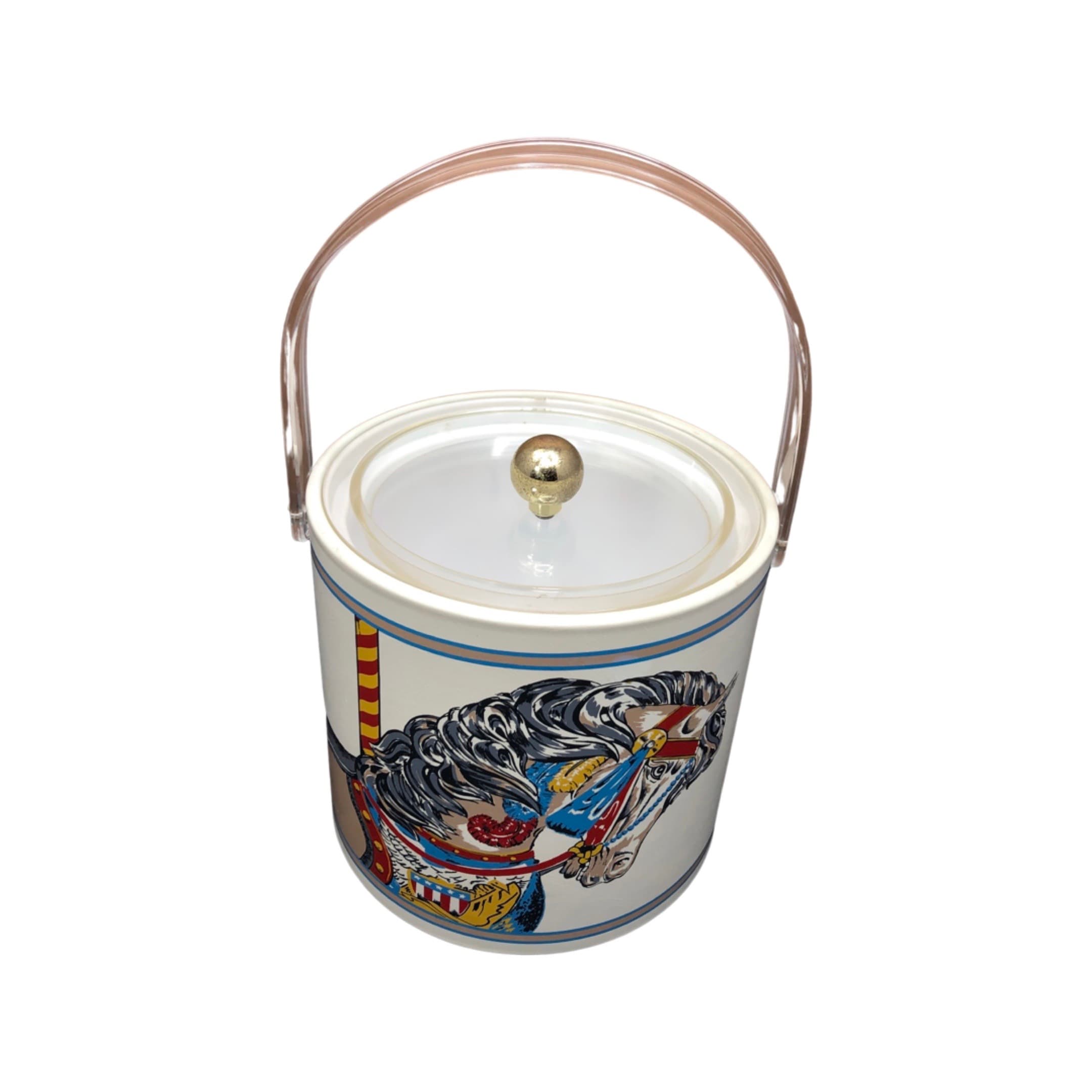Georges Briard Carousel Horse Ice Bucket