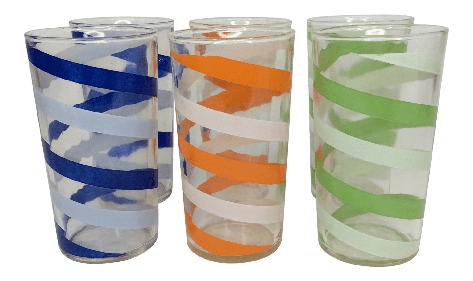 Vintage Party Tumblers- Set of 6