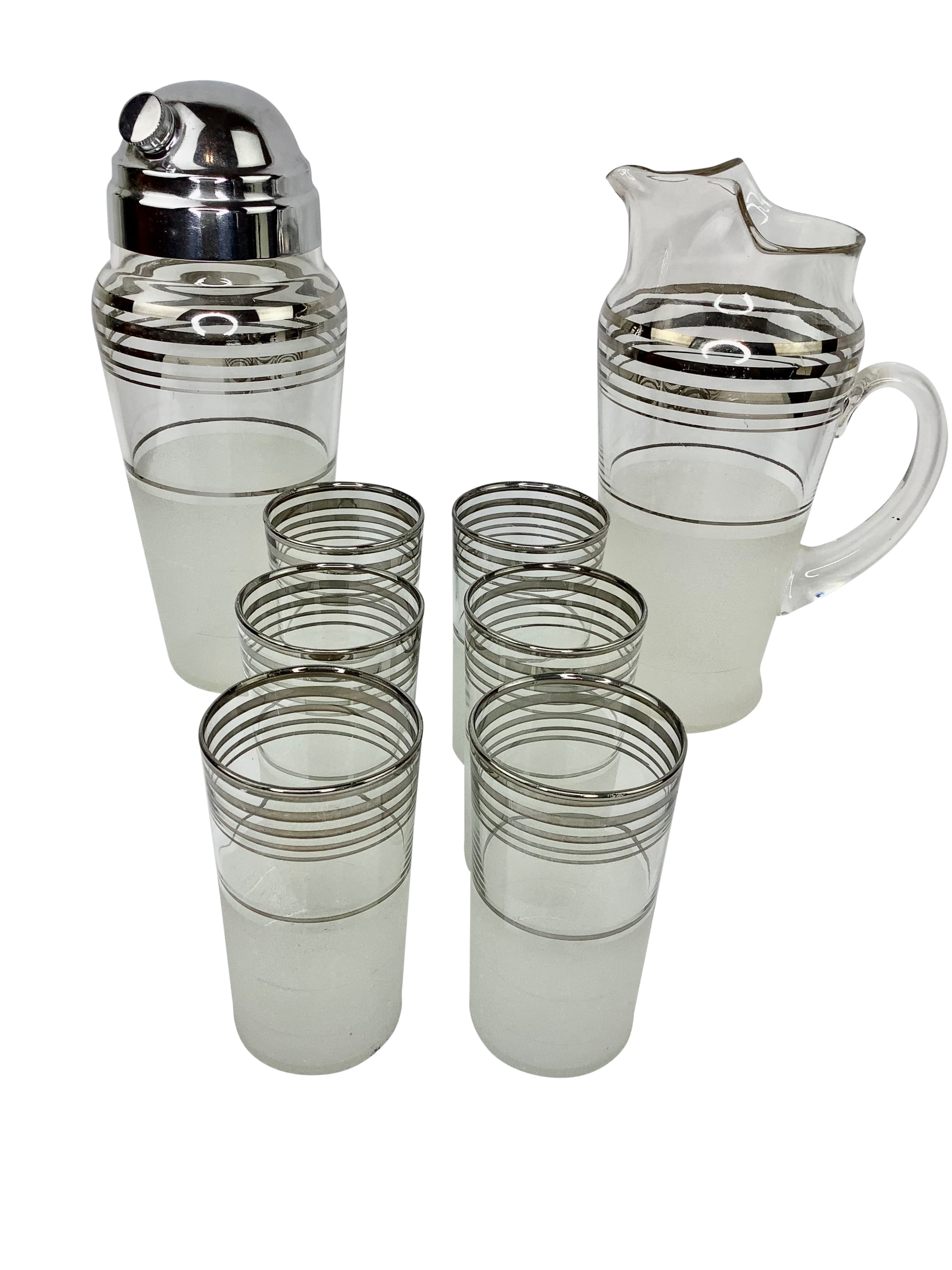Vintage Art Deco Cocktail Set